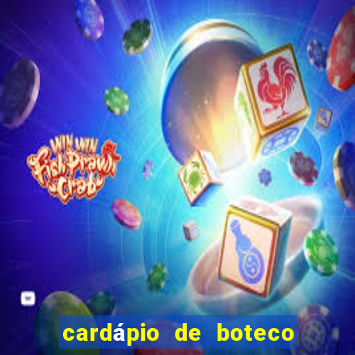 cardápio de boteco pinguim assis brasil